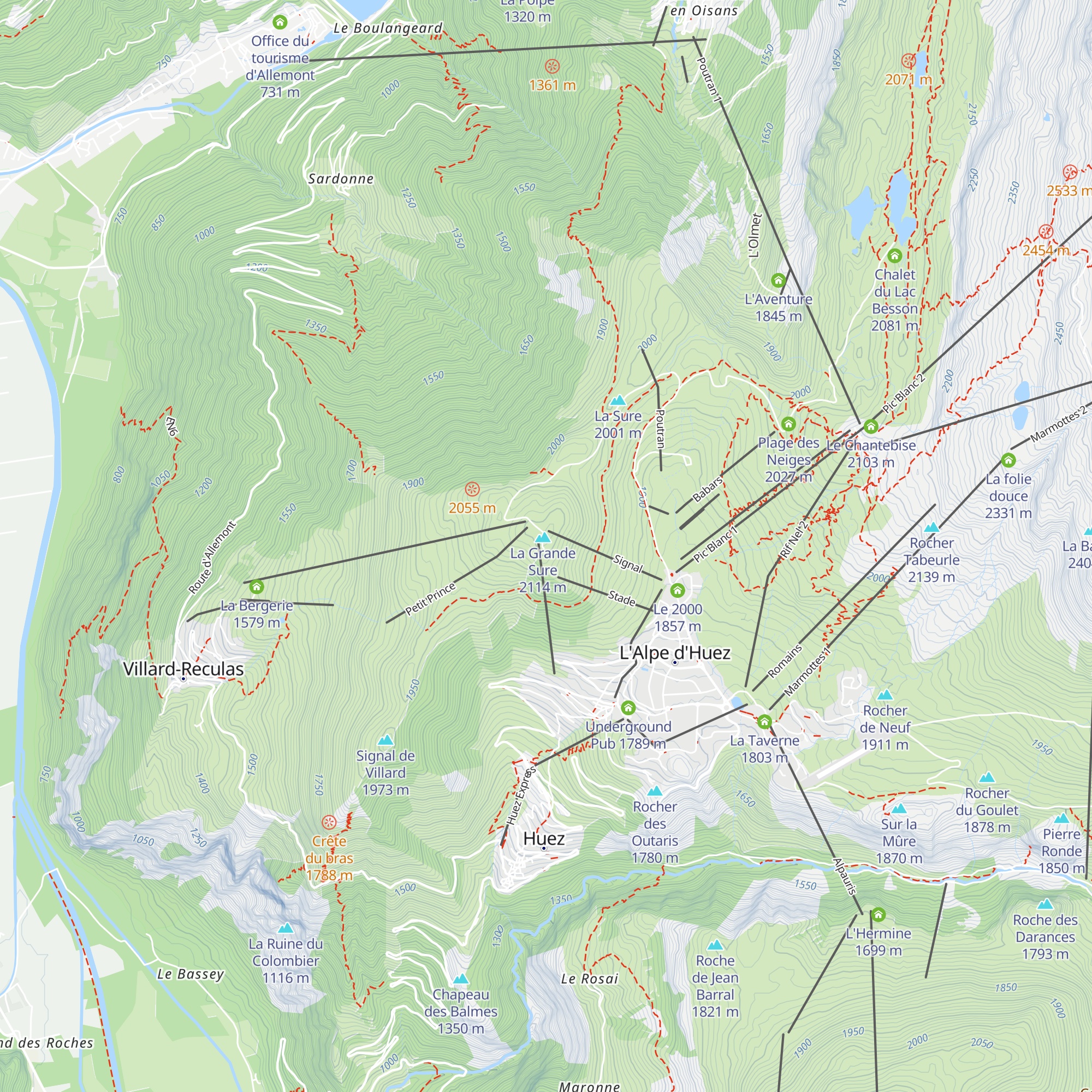 Signal 2108 map