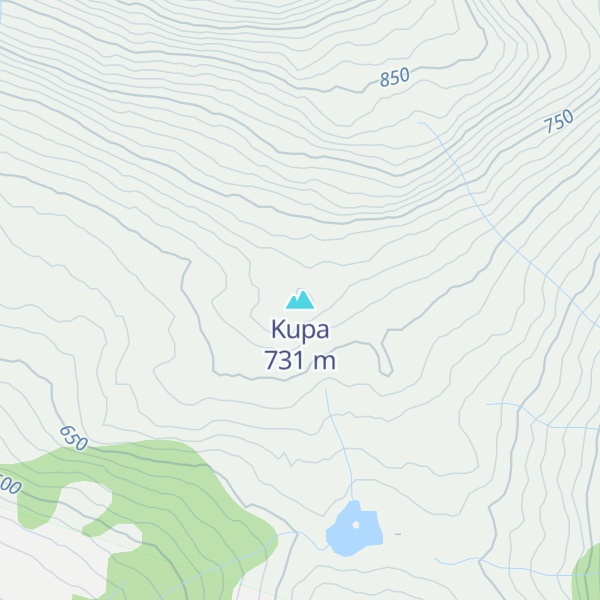 Map of Kupa