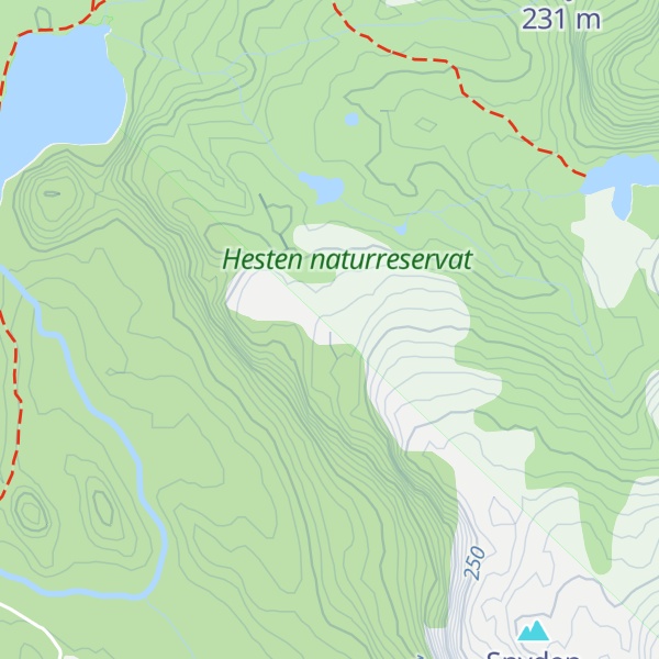 Map of Sauafjellet