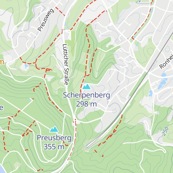 Map of Scherpenberg