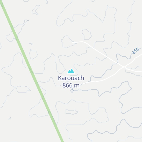 Map of Karouach