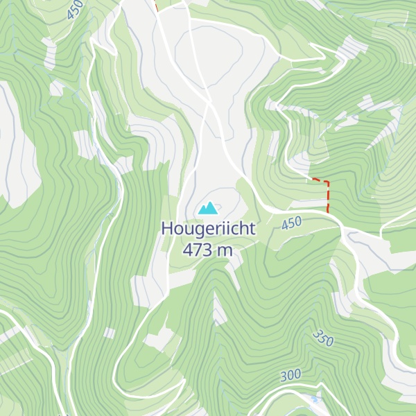 Map of Hougeriicht