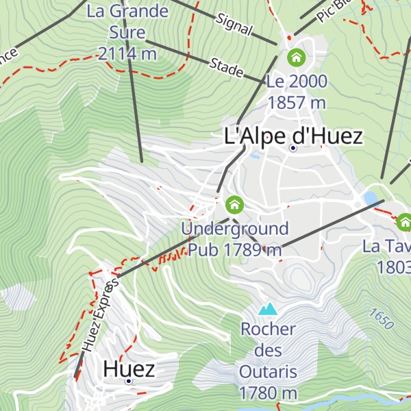 Map of Pacific Bar
