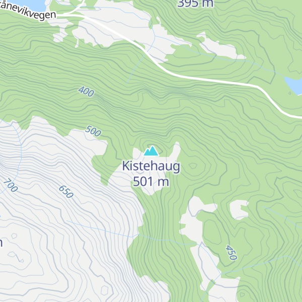 Map of Kistehaug