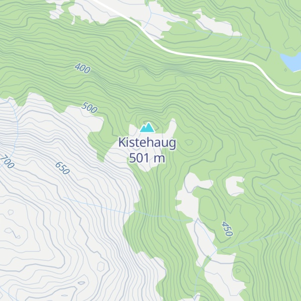 Map of Gamlestølshaugen