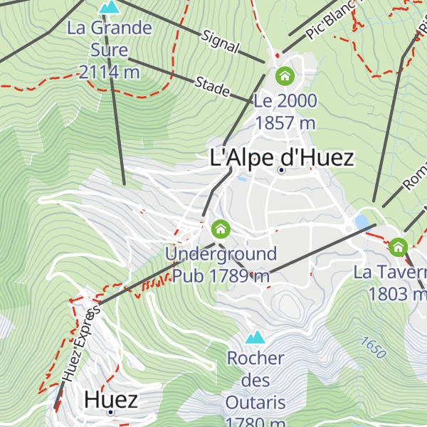 Map of Le Chalet du Pèr'sillé