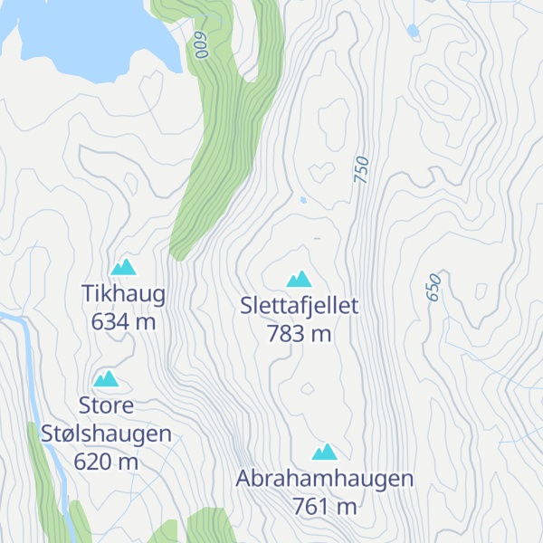 Map of Eikehaugen