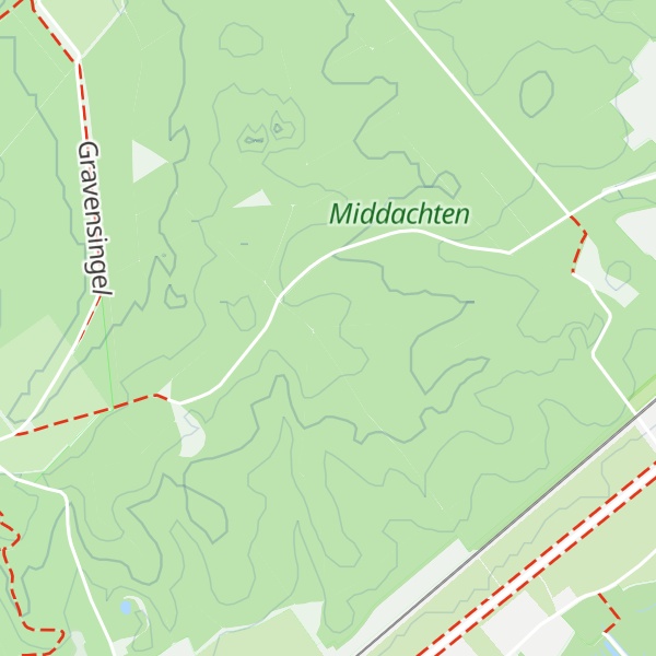 Map of Hullekesberg