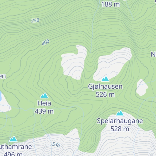 Map of Høgenausen