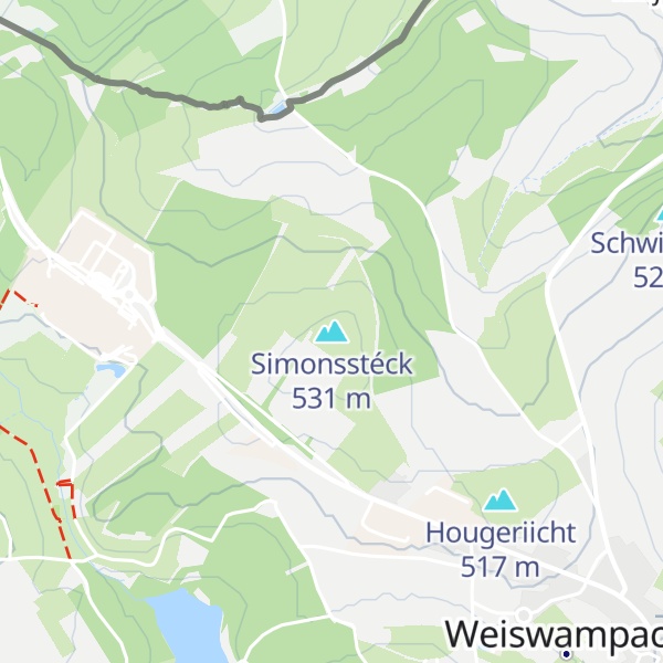 Map of Simonsstéck
