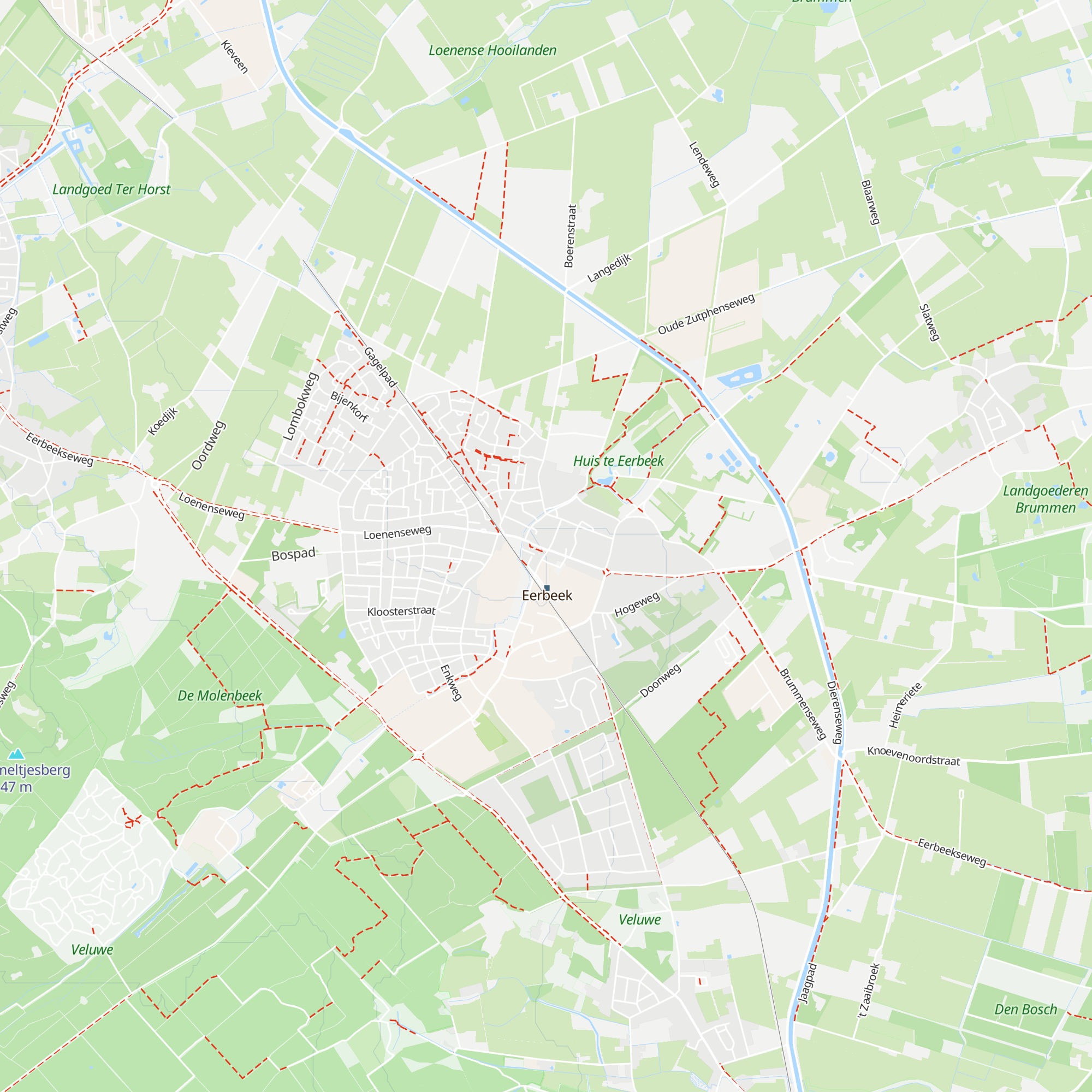 VVV Eerbeek map