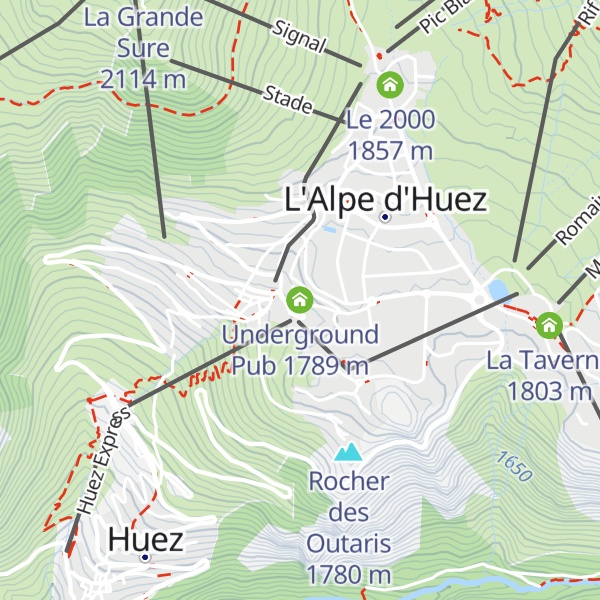 Map of Underground Pub