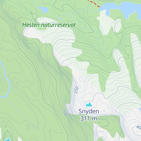 Map of Kjistitødne