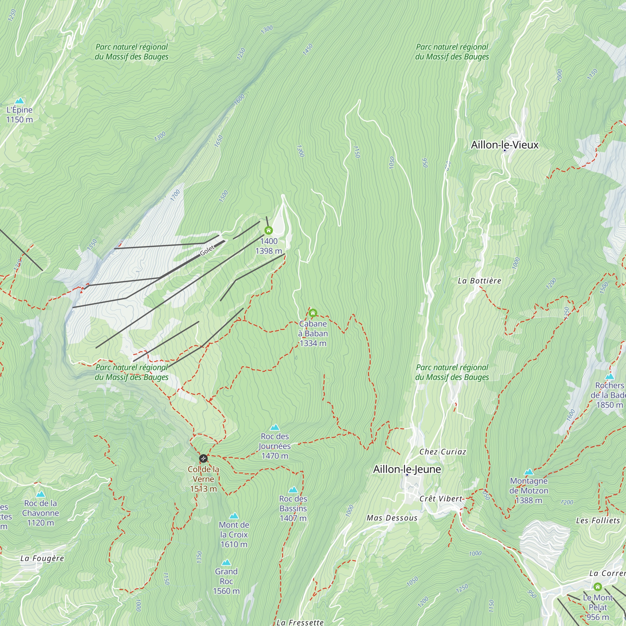 Cabane à Baban map