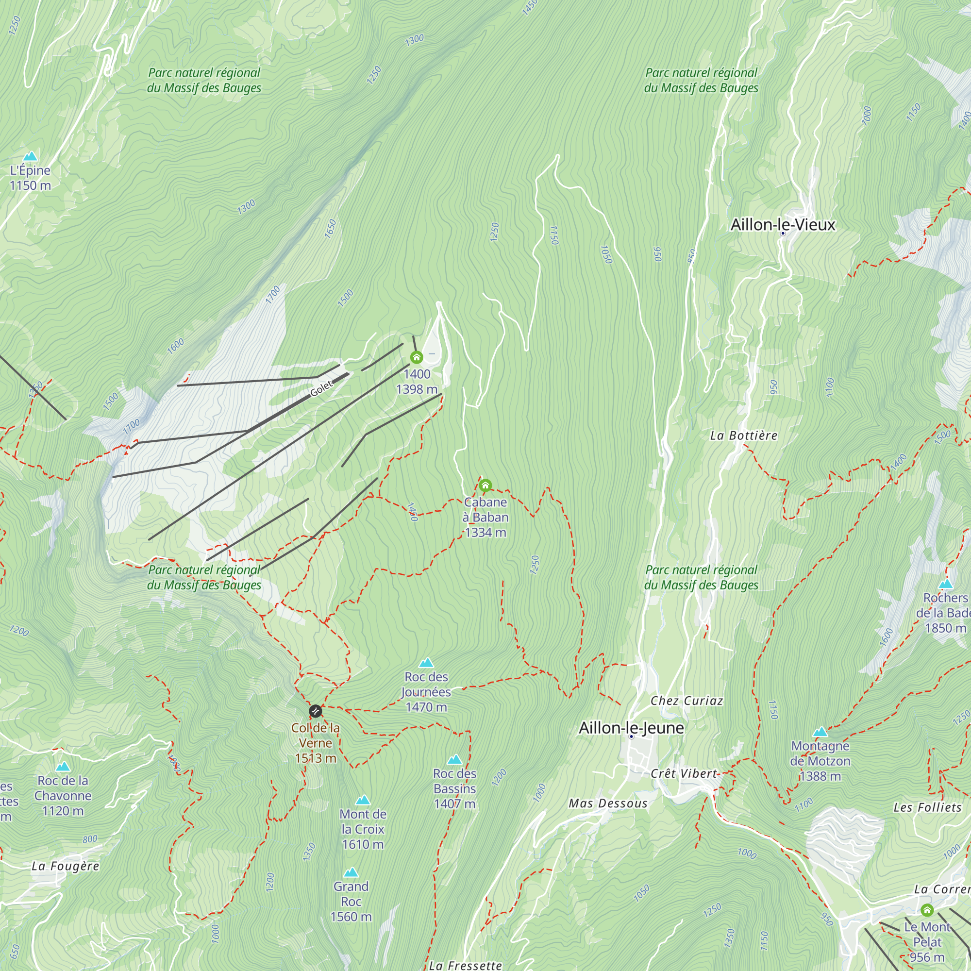 Cabane à Baban map