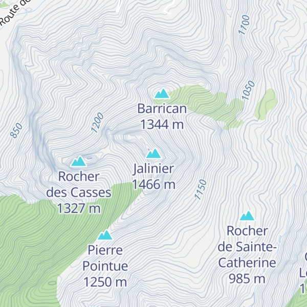 Map of Jalinier