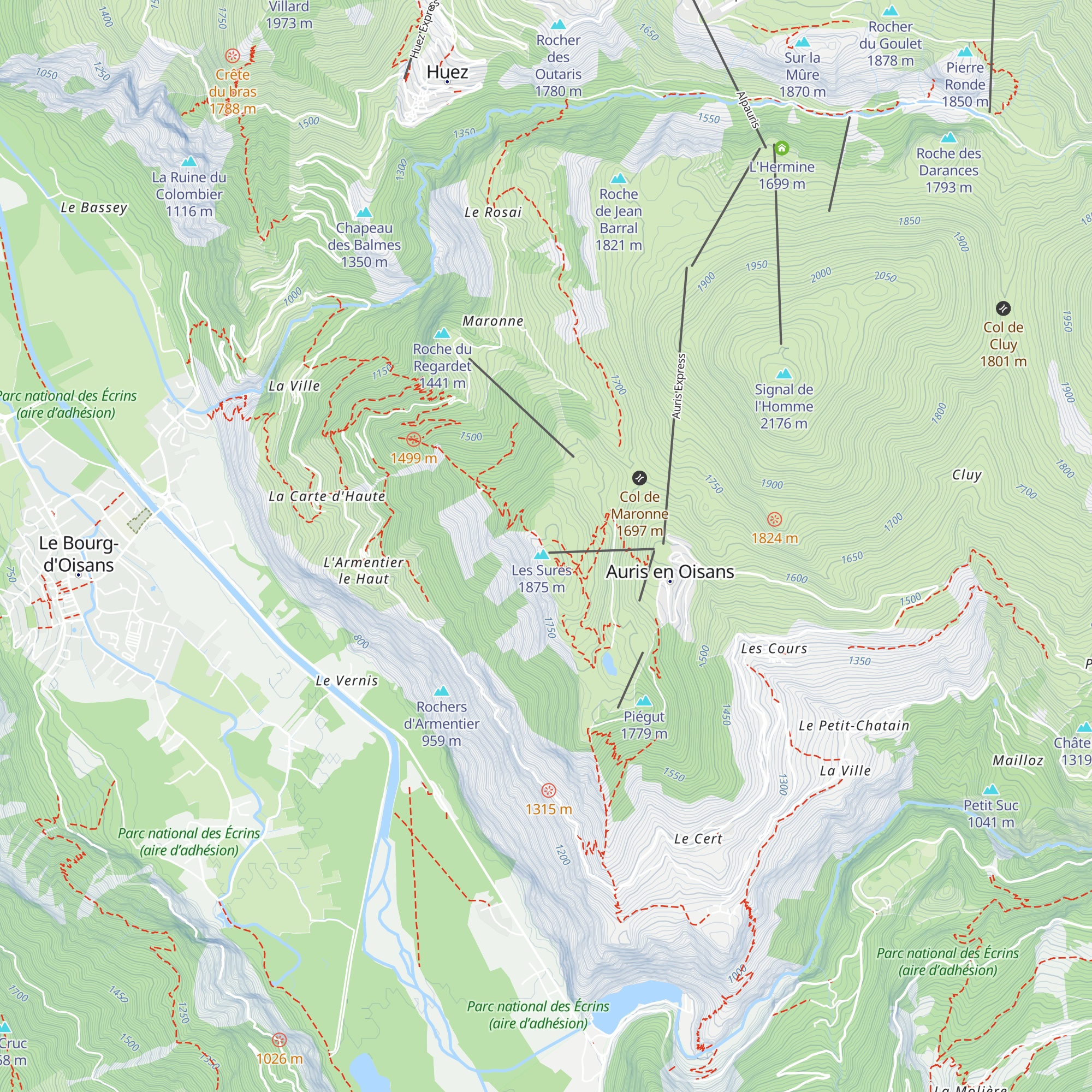 Sol&Monta map