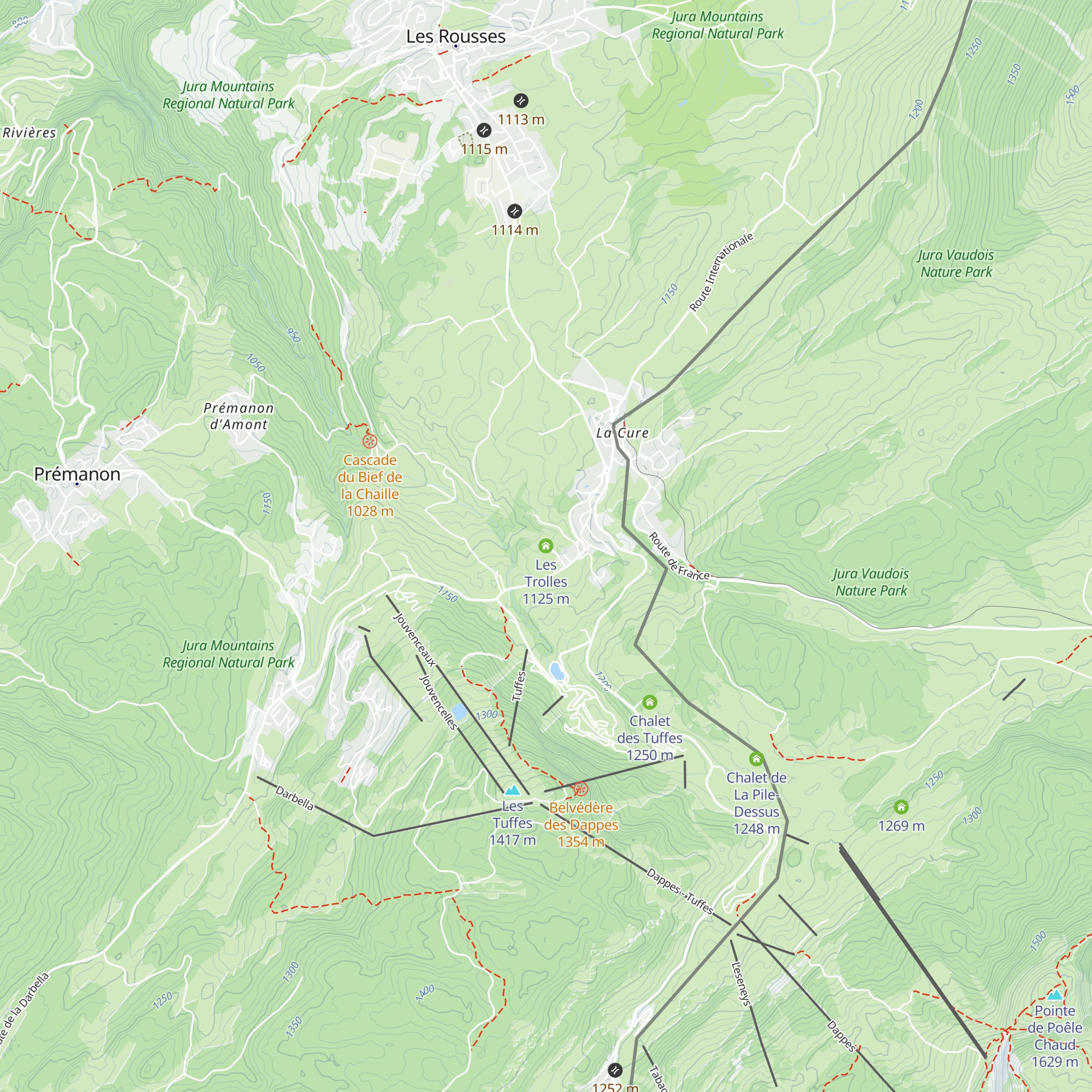Les Trolles map