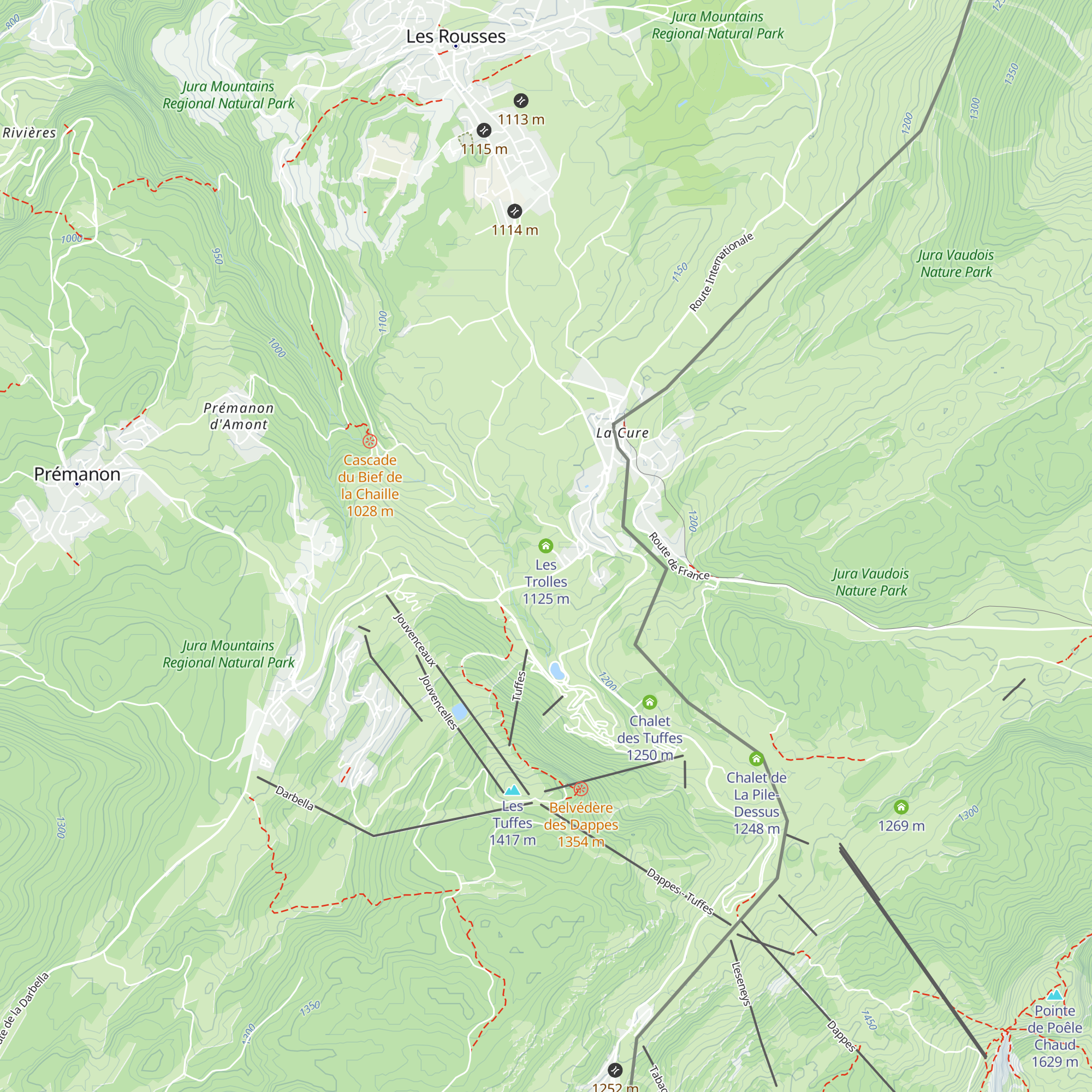 Les Trolles map