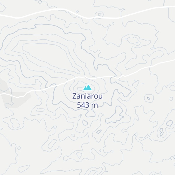 Map of Zaniarou