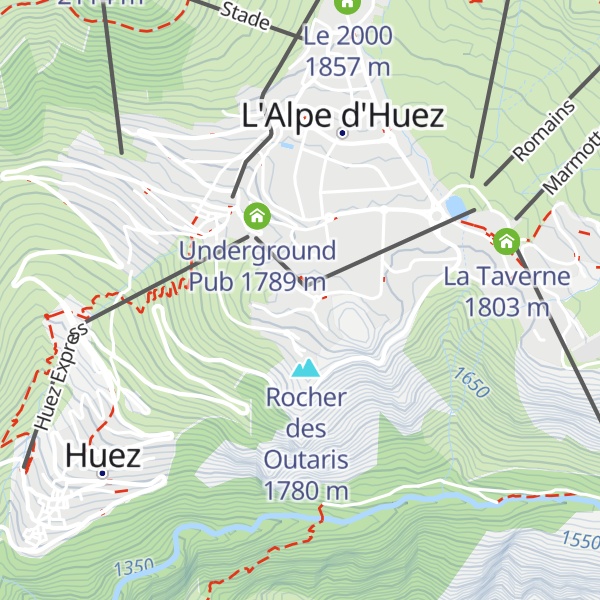 Map of La Petite Taverne