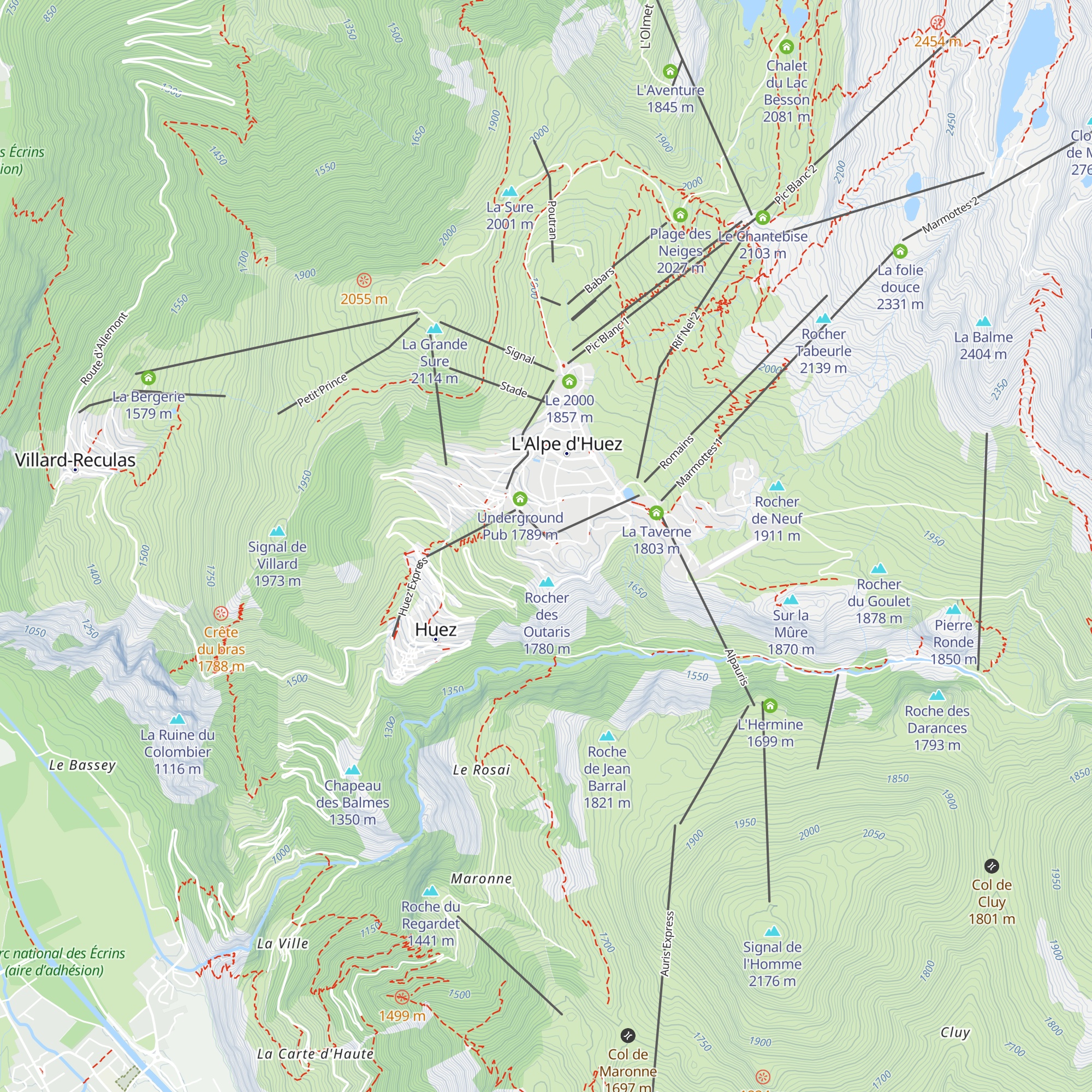 L'1 Près Vue map