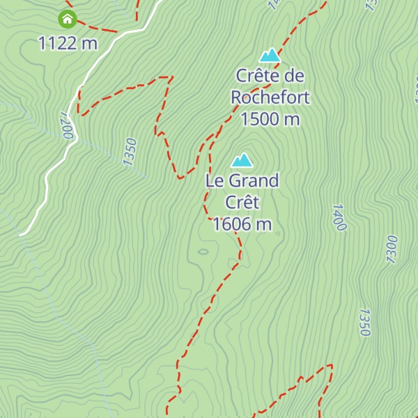 Map of Cabane des Tavernes