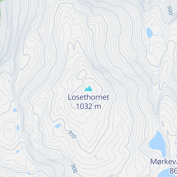 Map of Losethornet