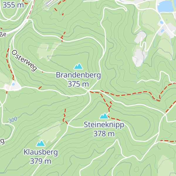 Map of Schutzhütte Siebenwege