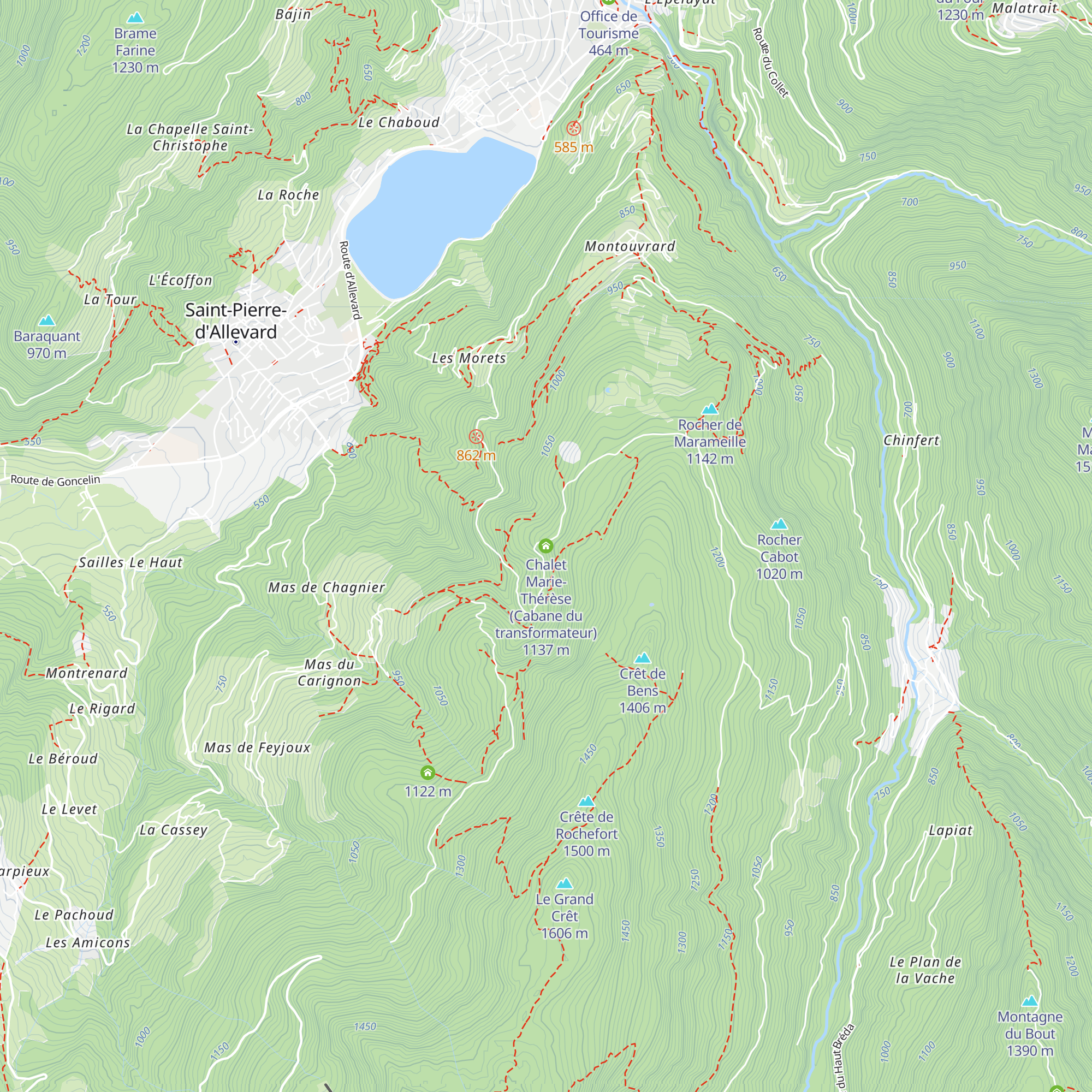 Chalet Marie-Thérèse (Cabane du transformateur) map