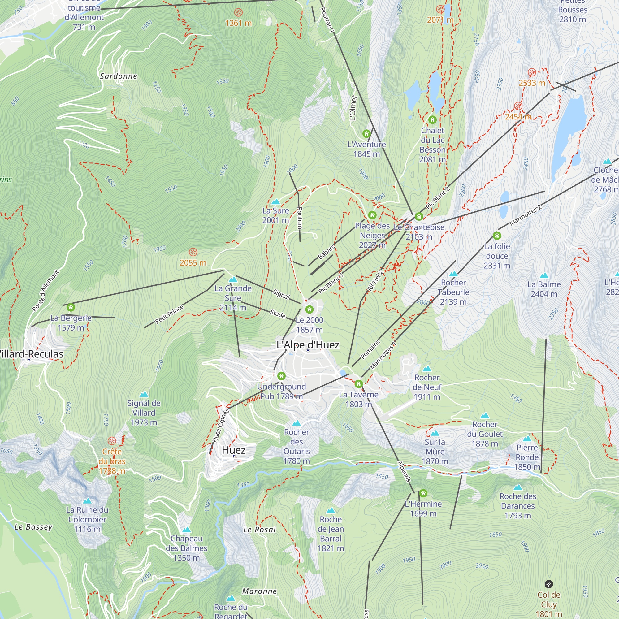 Le 2000 map