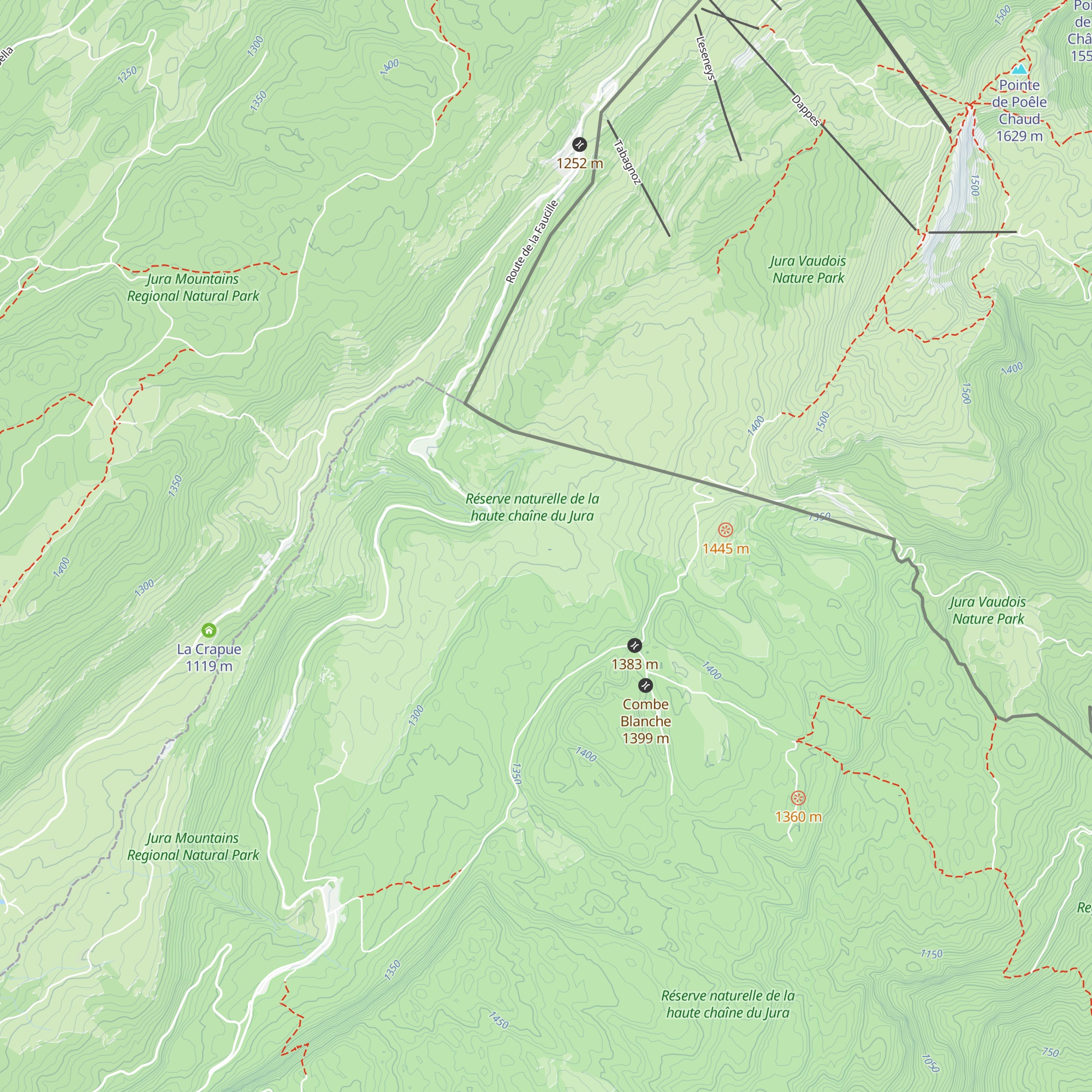 La Pillarde map