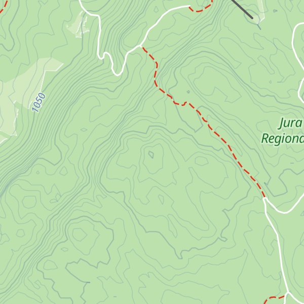 Map of Crêt à la Dame