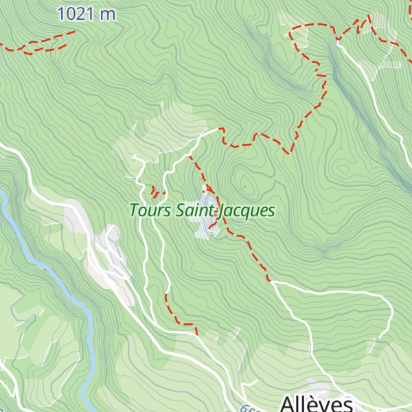 Map of Les Tours Saint-Jacques