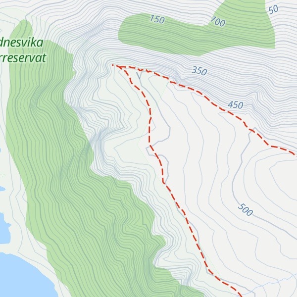 Map of Trælbodnausa