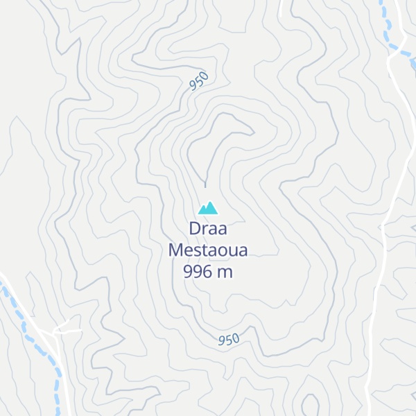 Map of Draa Mestaoua