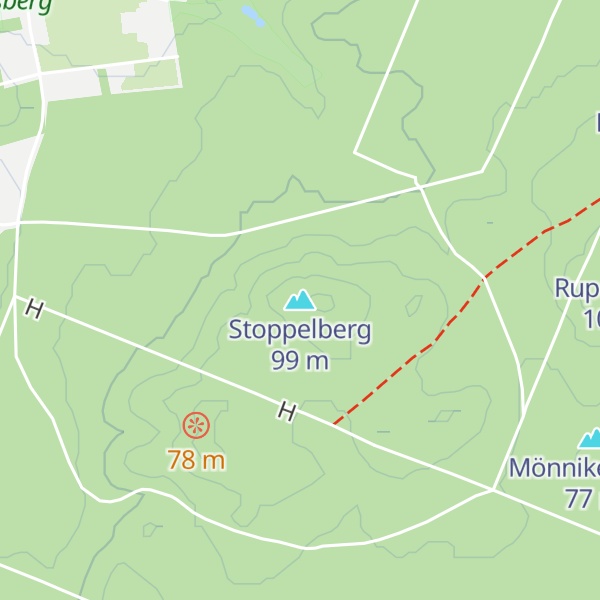 Map of Stoppelberg