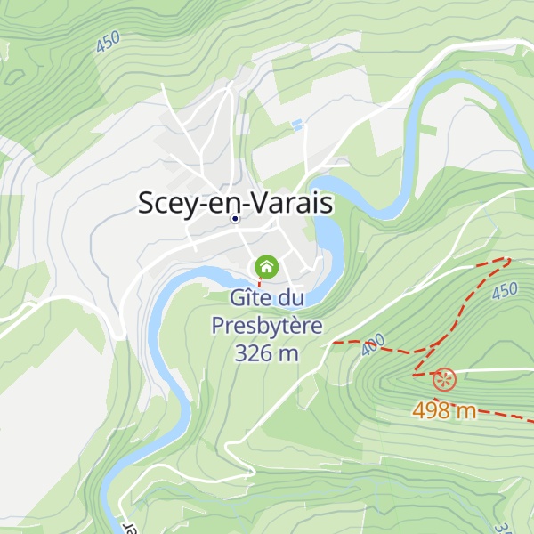 Map of Gîte du Presbytère
