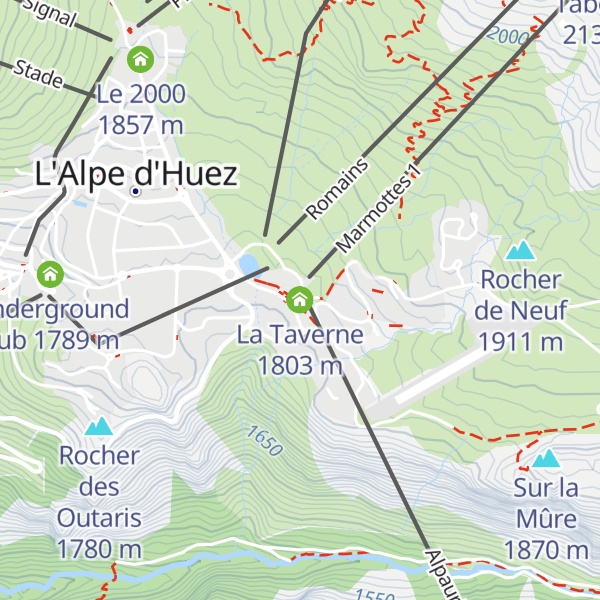Map of La Taverne