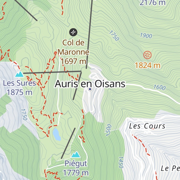 Map of L'Étoile d'Or