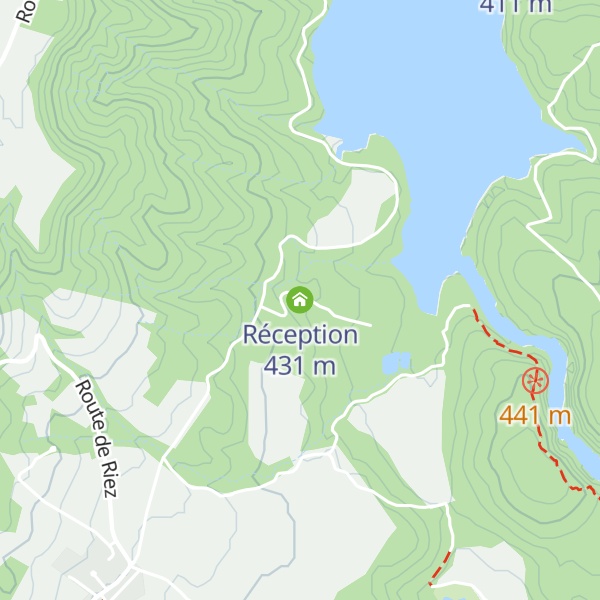 Map of Réception