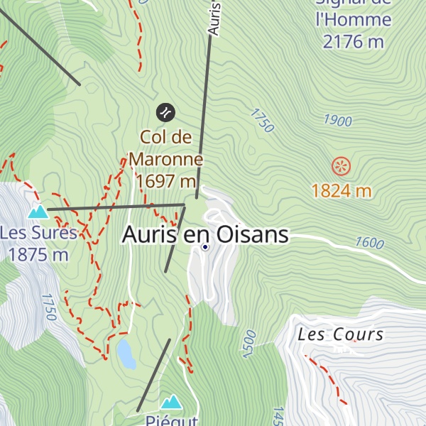 Map of Le Tétras