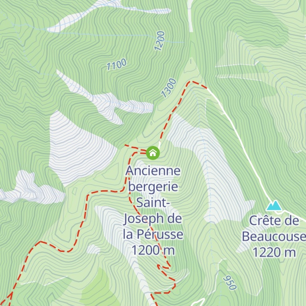 Map of Ancienne bergerie Saint-Joseph de la Pérusse