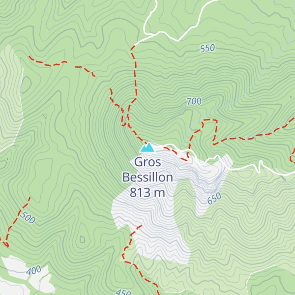 Map of Gros Bessillon
