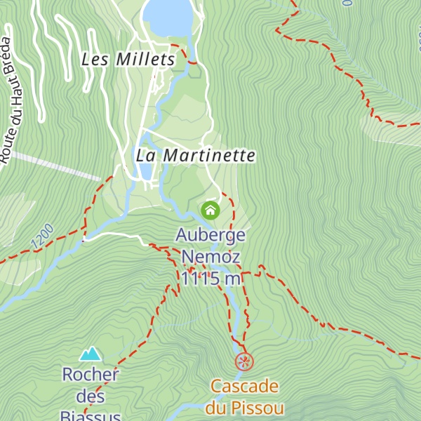 Map of Auberge Nemoz