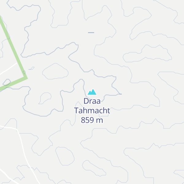 Map of Draa Tahmacht