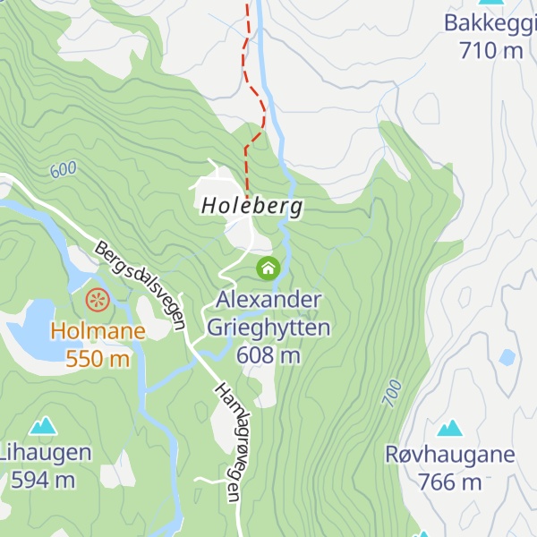 Map of Alexander Grieghytten