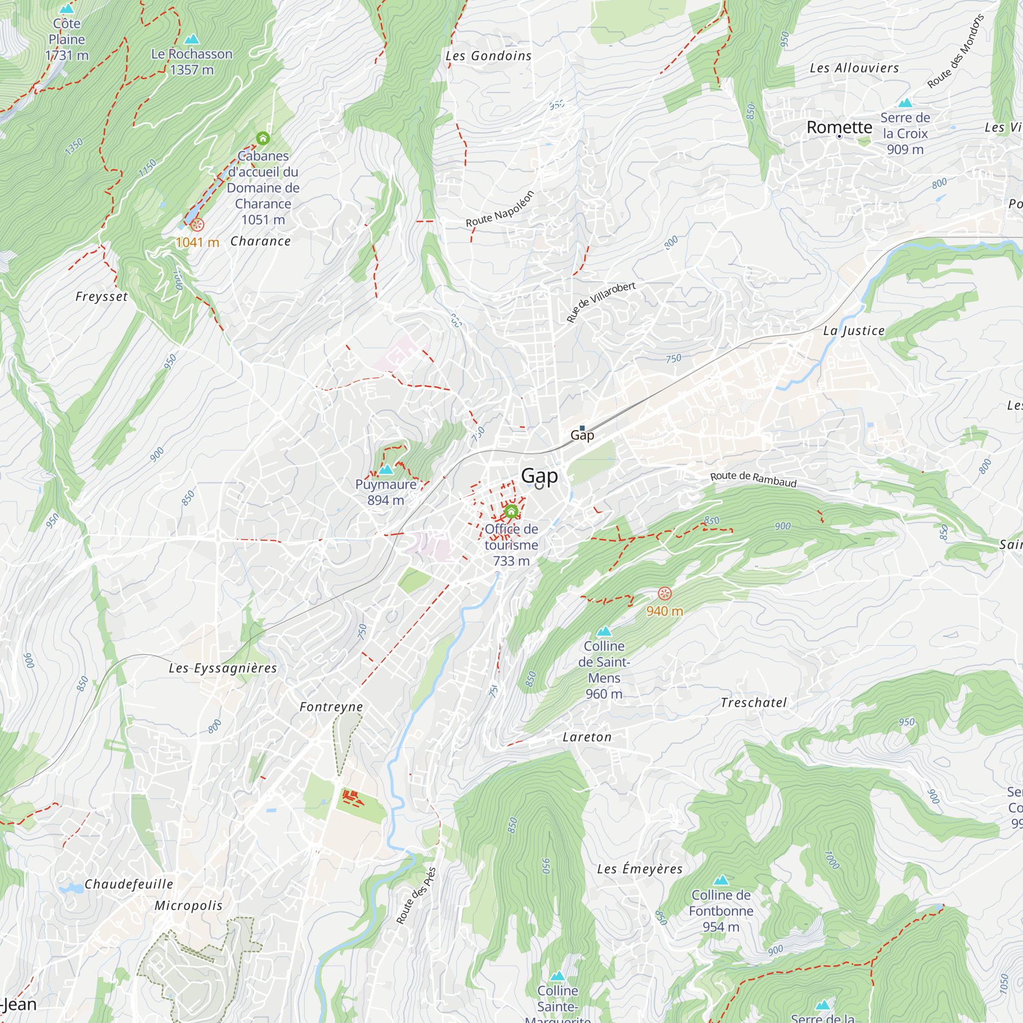 Office de tourisme map