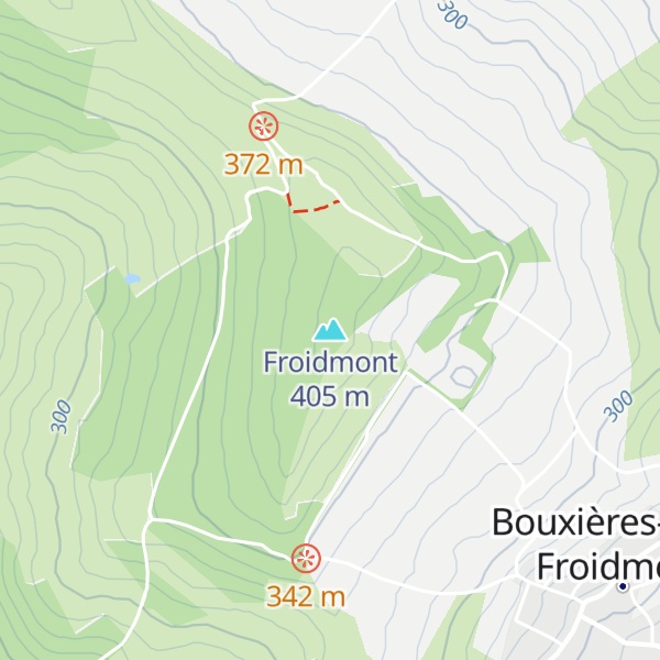 Map of Froidmont