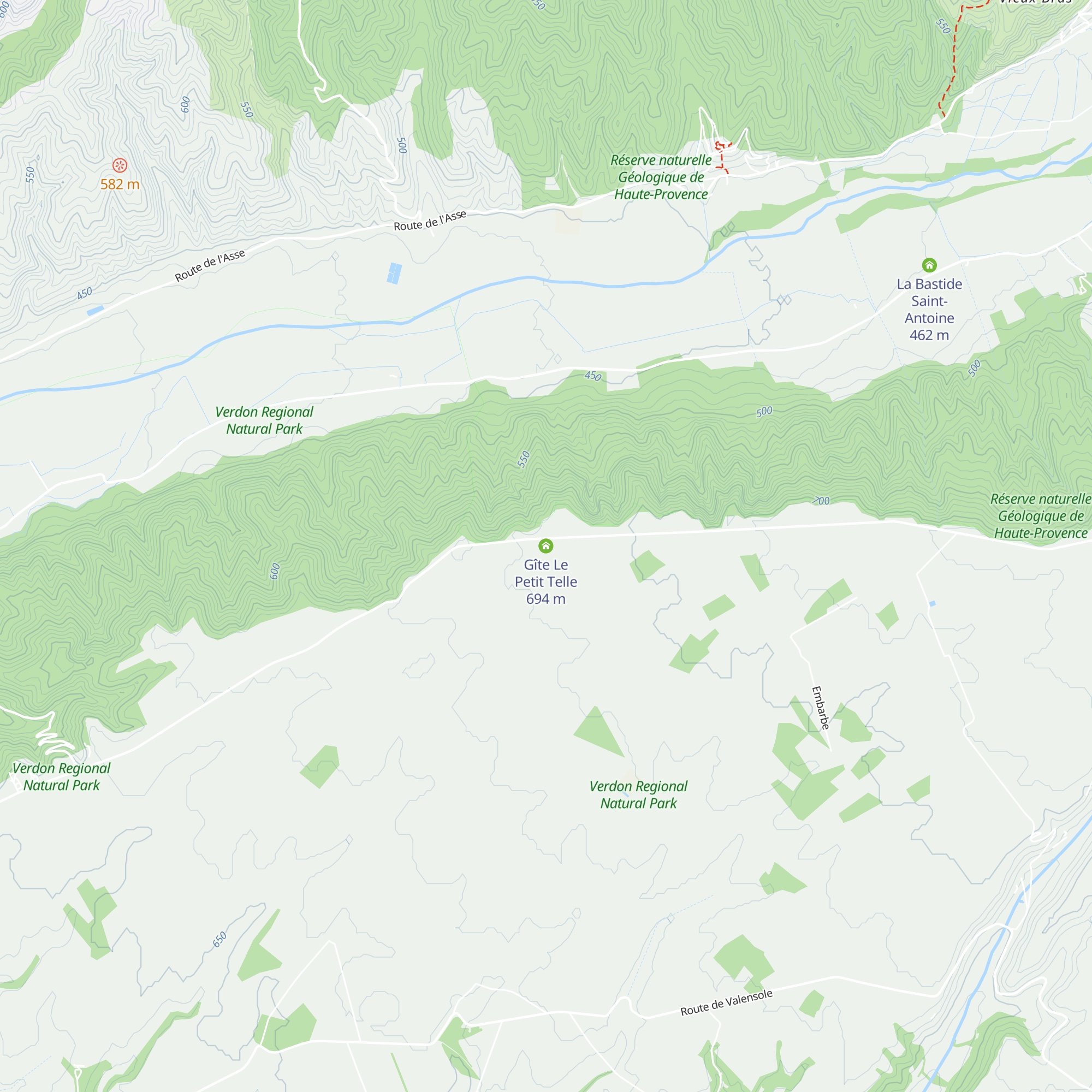 Gîte Le Petit Telle map